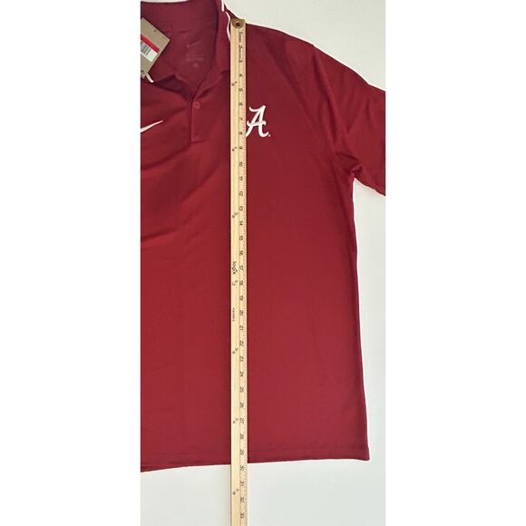 Men’s  Alabama Nike Dri-Fit Polo. SIze Large- NWTS. Slim fit see measurements - Picture 5 of 8